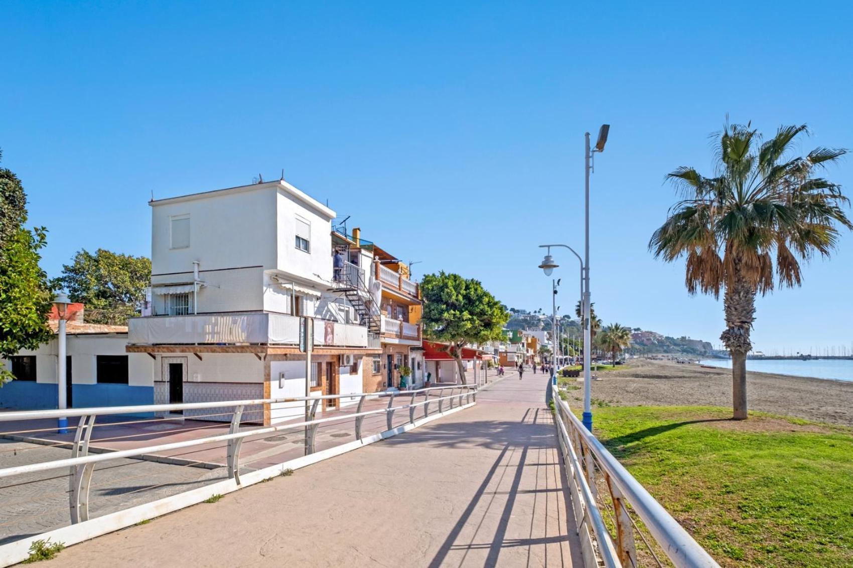 Apartamento Frente A La Playa Málaga Eksteriør bilde